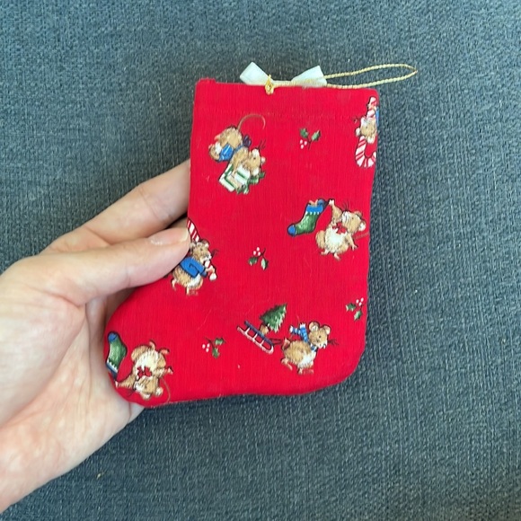 💜5 for $25 1988 Holiday stocking photo ornament - Picture 2 of 4